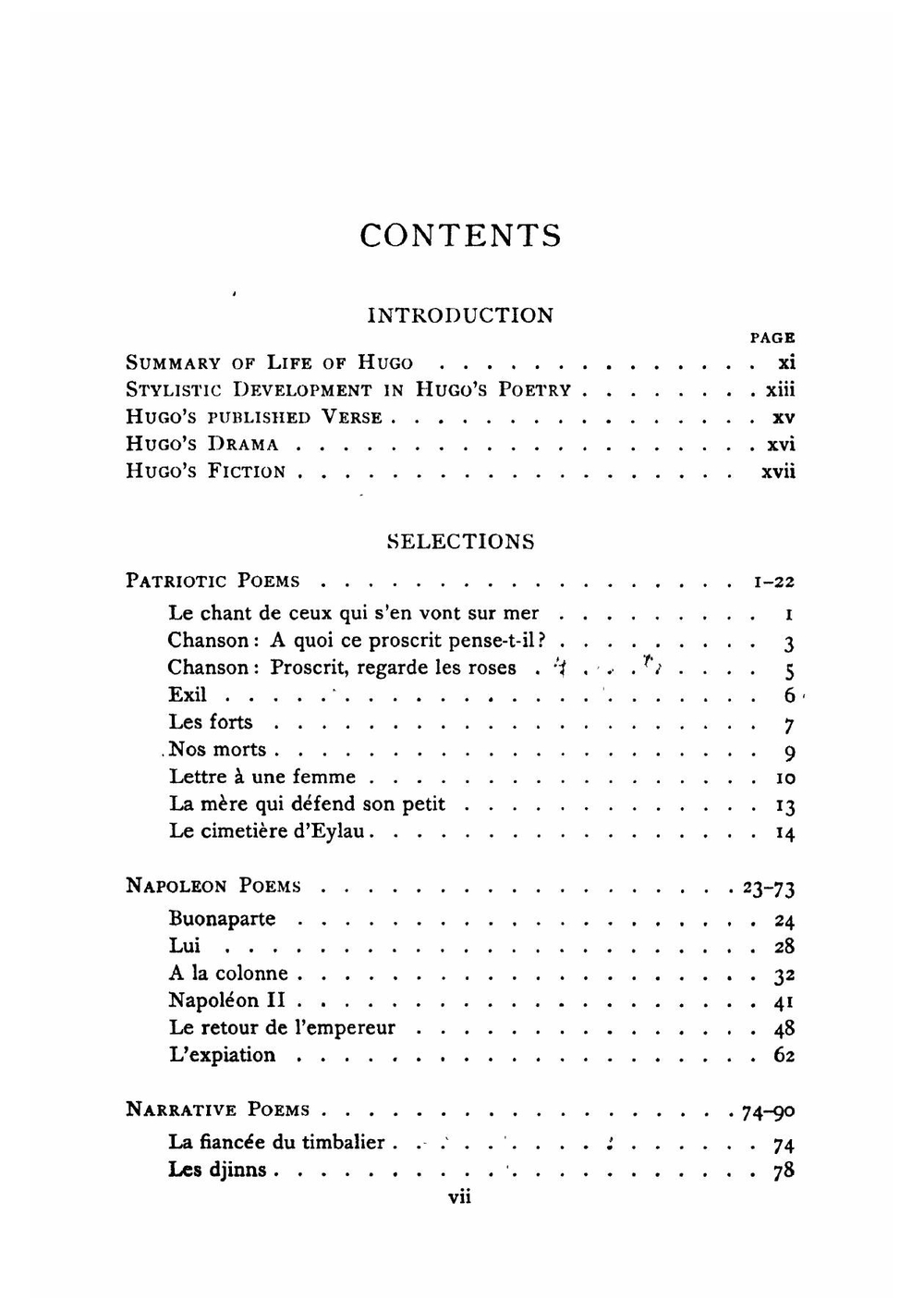 The poetry of Victor Hugo | John Squair