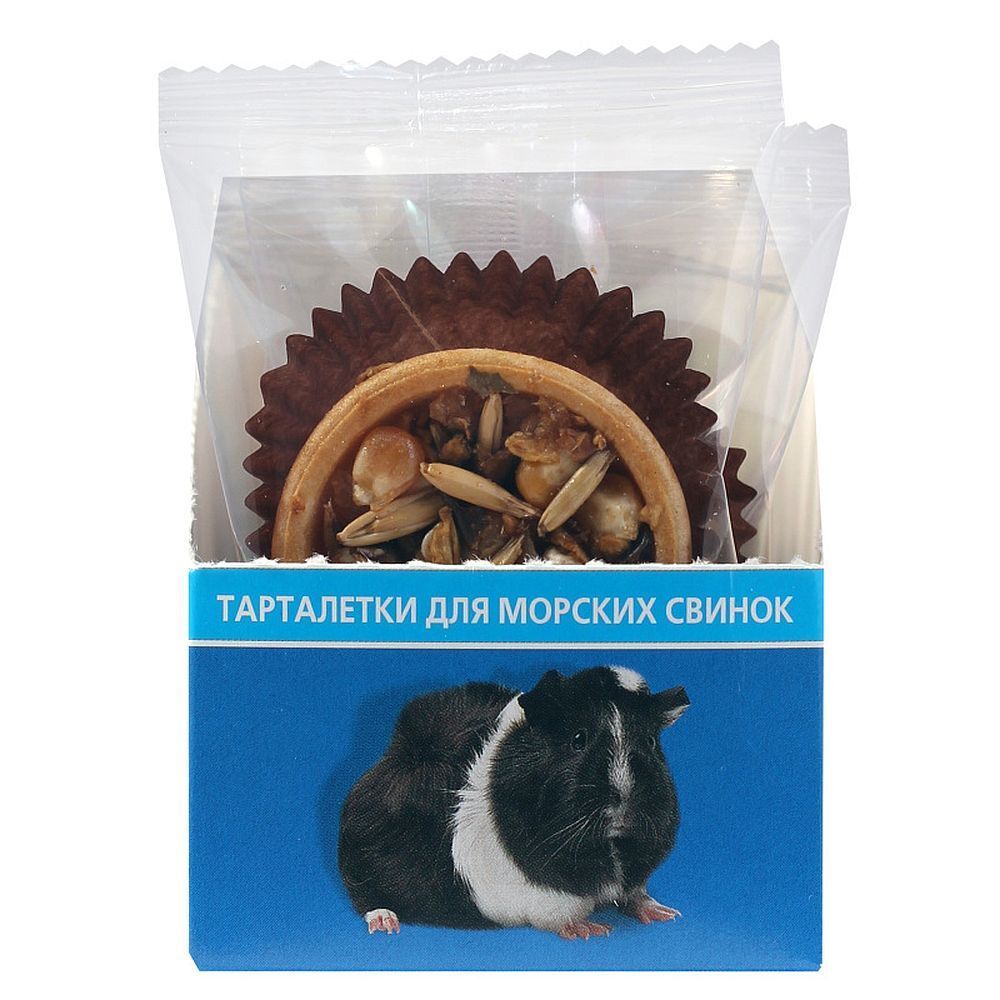 Тарталетка для морских свинок с тыквой и ананасом (1шт)