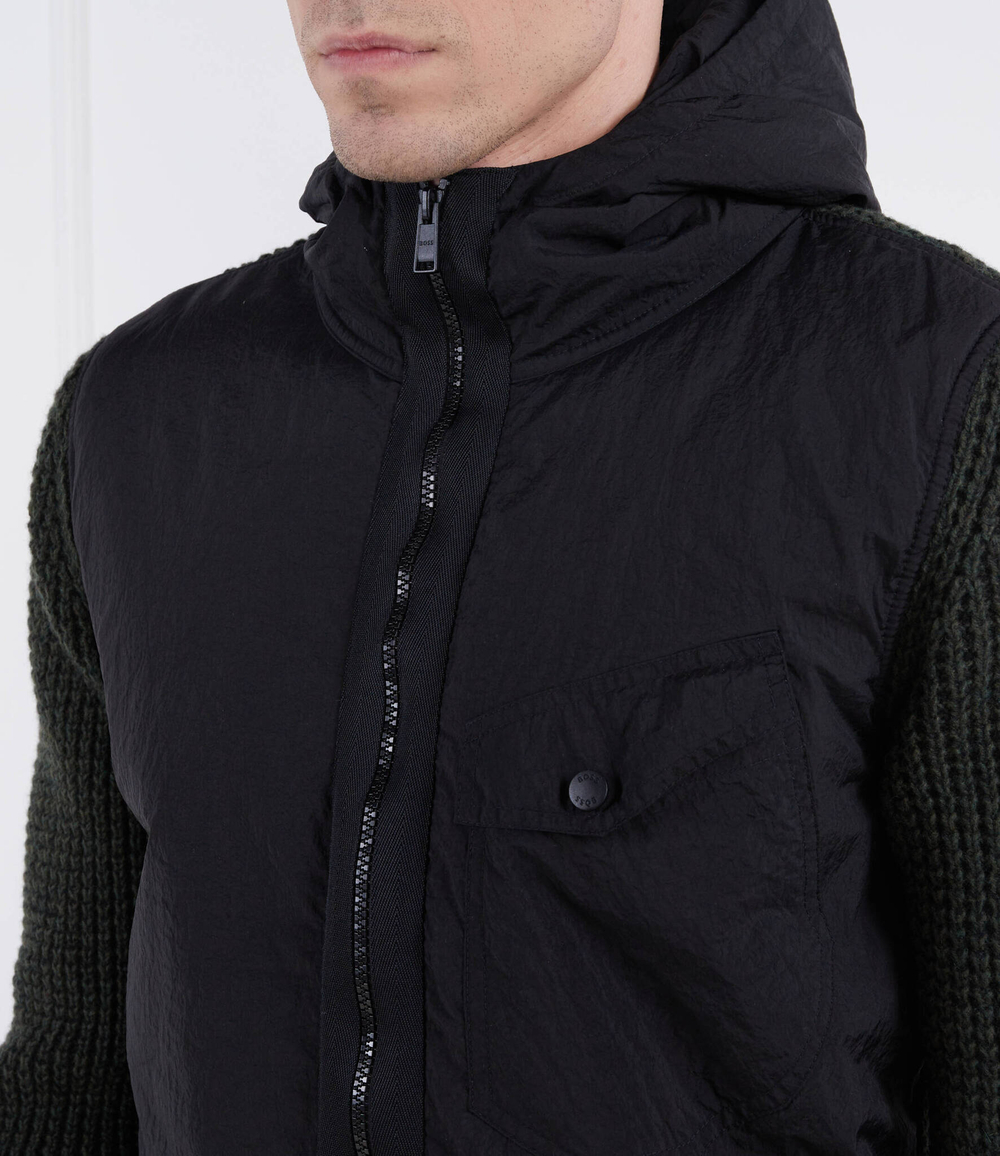 хлопковая куртка kalbumy BOSS ORANGE - черный(50474890)