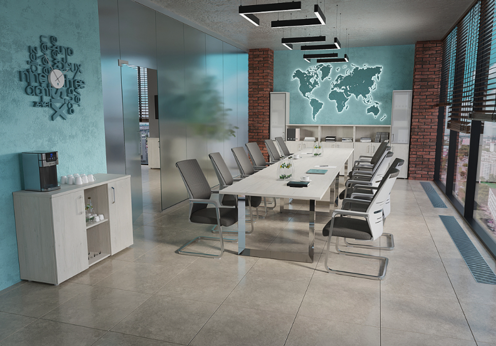 Стол журнальный на О-образном металлическом каркасе Onix Direct Lux ( Оникс Директ Люкс )