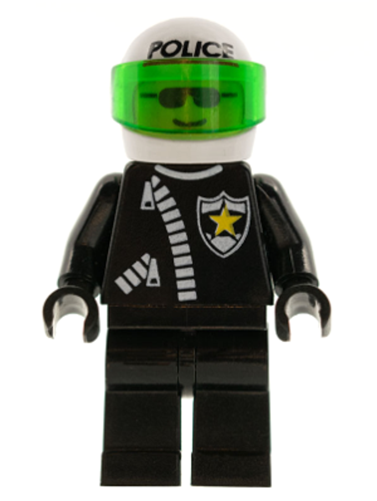 Минифигурка LEGO cop038 Полицейский в шлеме