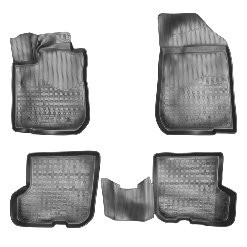 Ковры в салон Norplast/Unidec для Renault Sandero в кузове B52 (2014-)Полиуретан,Черный, арт.NPA11-C69-605