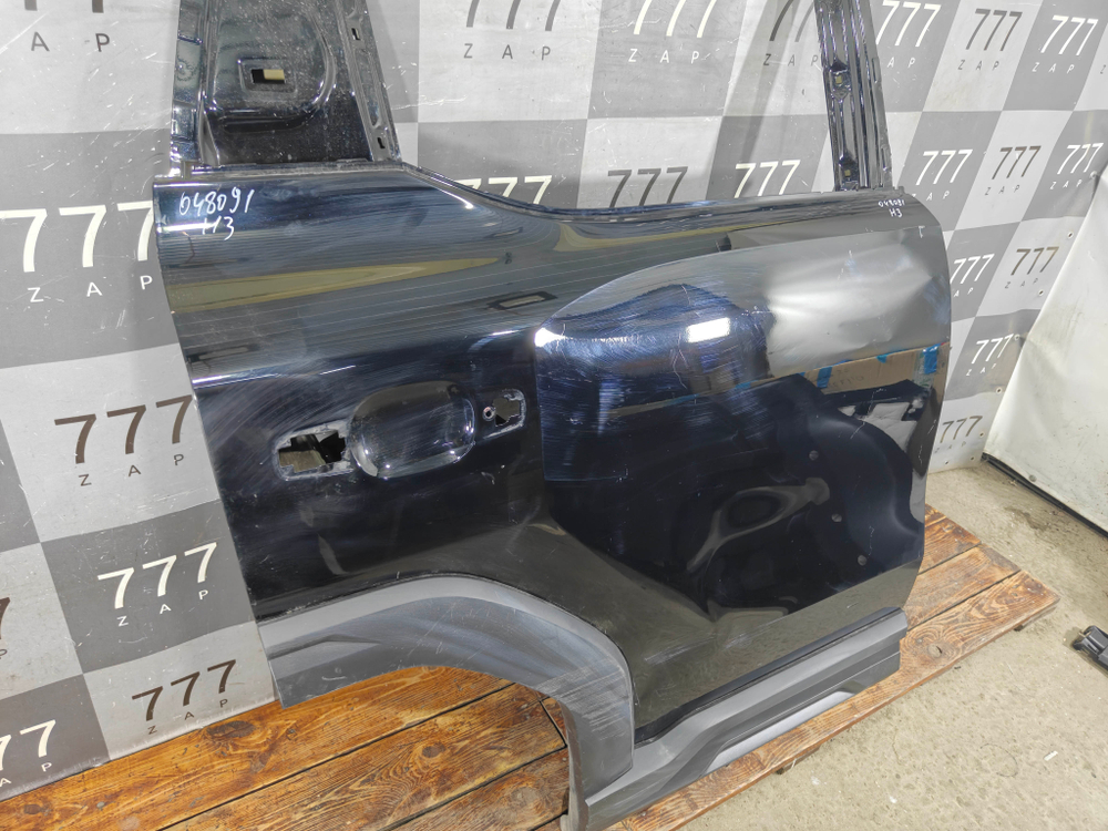 Дверь задняя правая Haval H3 24-нв Б/У Оригинал 6201200XKJ22A