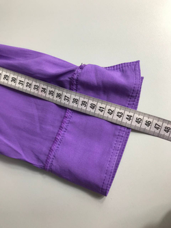 Рубашка Bikkar цвета летней сирени, маркировка 44, визуально на 44 размер