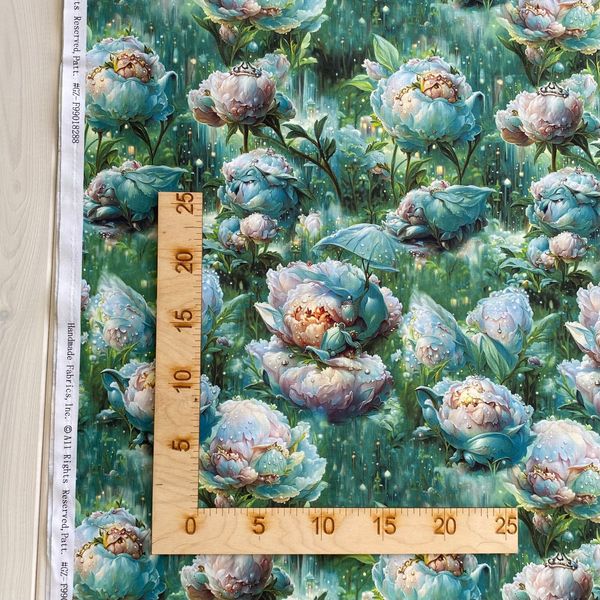 ВОЛШЕБНЫЕ ЦВЕТЫ 100% хлопок Handmade Fabrics 2