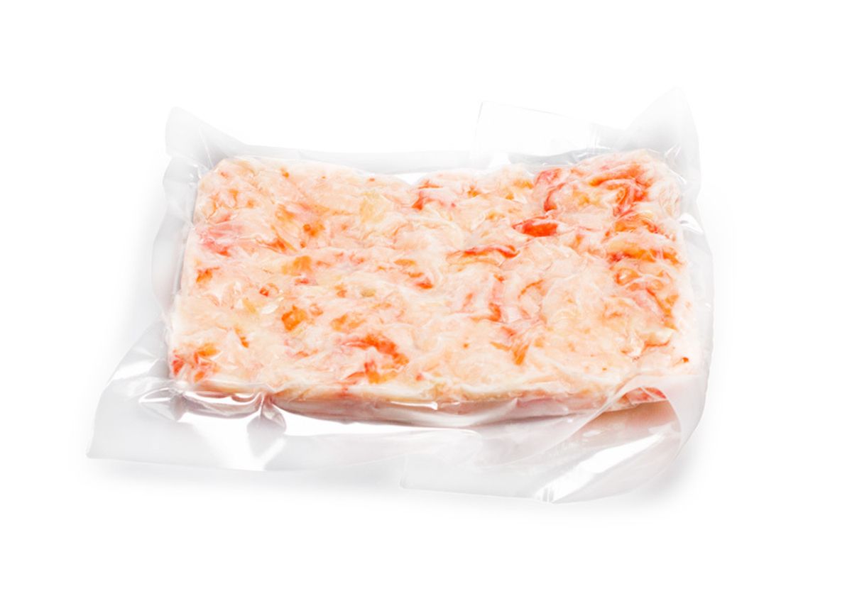 Мясо краба салатное, 200г