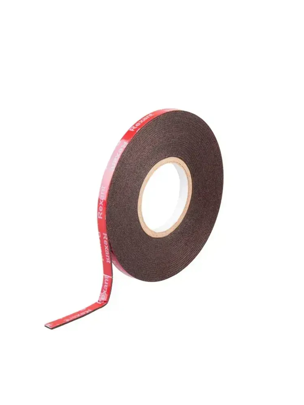 Скотч двухсторонний черный VHB, 6 мм х 5 м, 3М для авто, строительства и ремонта, повышенная прочность, REXANT