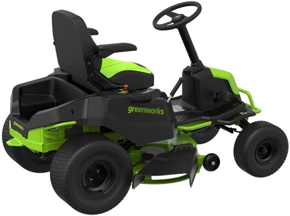 Трактор садовый GREENWORKS GC82LT107 82V, аккумуляторный без АКБ и ЗУ 7404507