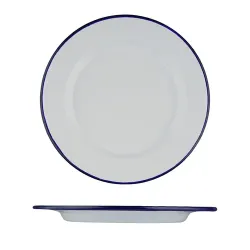 Тарелка d 17,9 см h1,5 см Blue Rim эмалированая сталь SUNNEX [1]