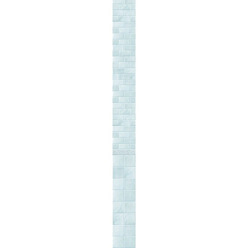 Панель ПВХ фотопечать Эсмеральда Лазурная 2700х250мм