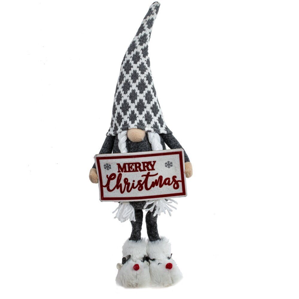 GAEM Игрушка набивная с подсветкой "Гном", L18 W10 H51 см, 2в.