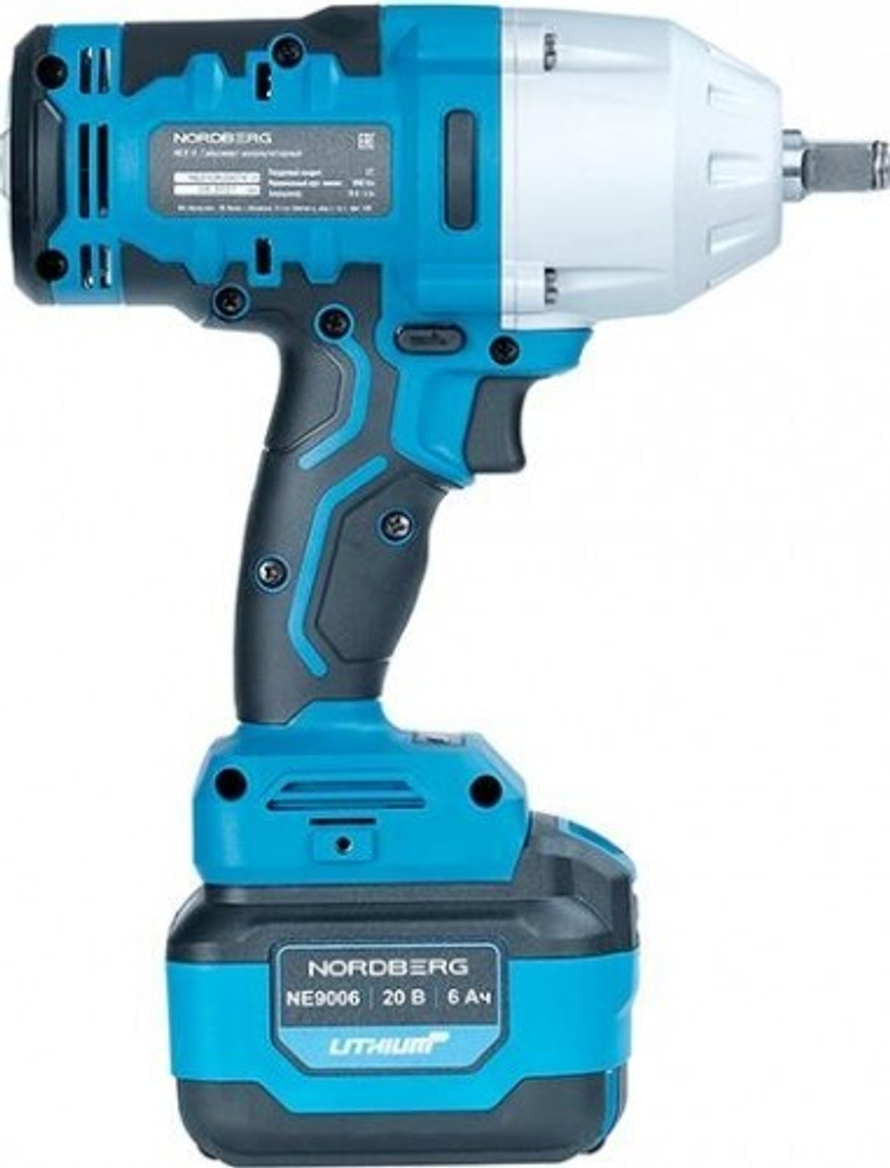 Гайковерт аккумуляторный NORDBERG NE810K ЦБ-00016882