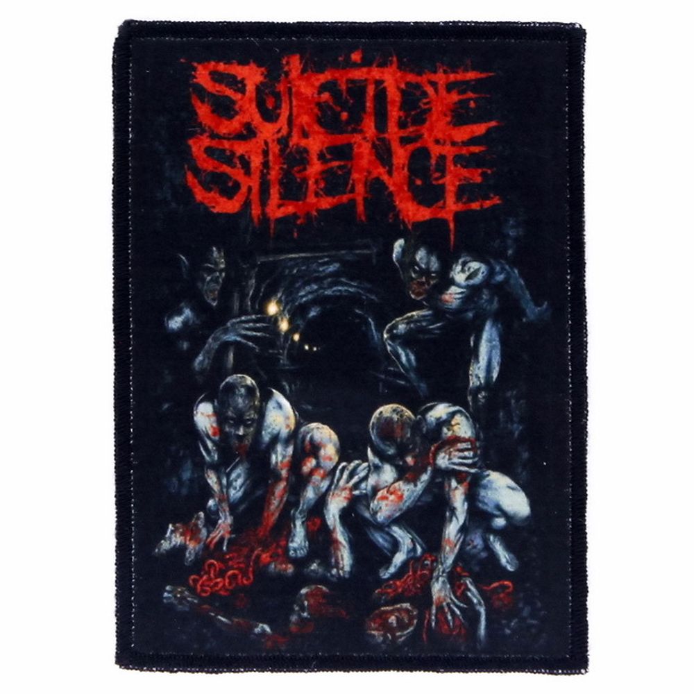 Нашивка Suicide Silence зомби (643)