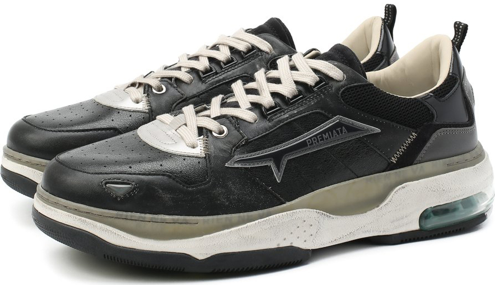 Premiata Drake 061 Черные с серым