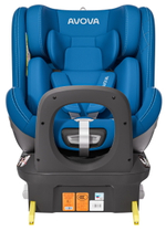 Автокресло Avova Swan Fix i-Size 0-1-2 (40-125 см, 0-25 кг) Summer Blue, синий