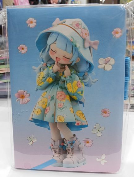 Bloknot \ Блокнот \ Notebook Записная книжка весенней девушки