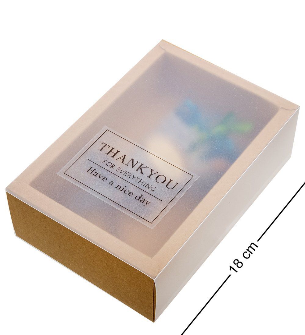 DF-91 Открытка с букетом из сухоцветов в подарочкой коробке «Для тебя» - Вариант A