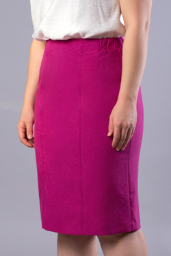 Юбка женская 3363ЛП, бордовый #259Б013363ЛП