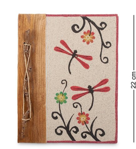 Decor and Gift 16-064 Блокнот «Стрекозы» бол. (о.Бали)