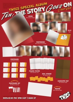 Альбом TWICE - Special Album TEN: The Story Goes On [CAST Ver.]