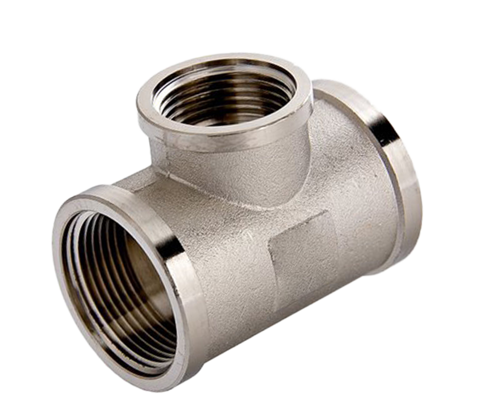 НИКЕЛЬ Тройник 1"1/4г х 1/2г х 1"1/4г  ViEiR  (30/2шт)