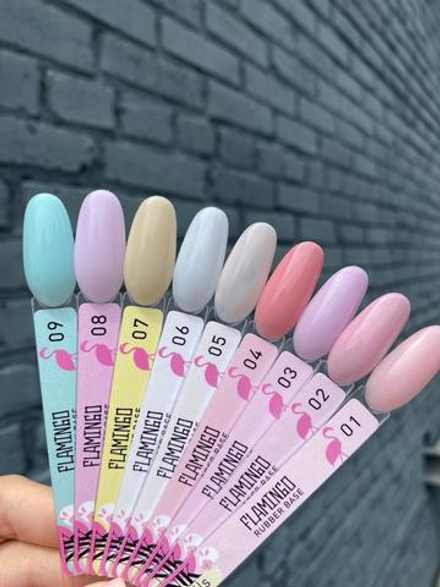 Nik Nails Rubber Base Flamingo №08 8 ml