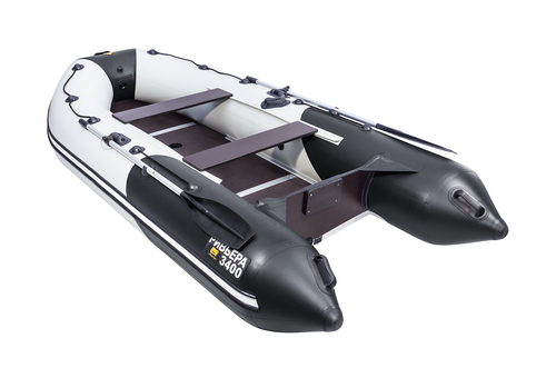 Ривьера 3400 СК Компакт слань+киль (лодка ПВХ под мотор)
