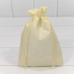 Мешочек 14х20см Лен искусственный (Бежевый)