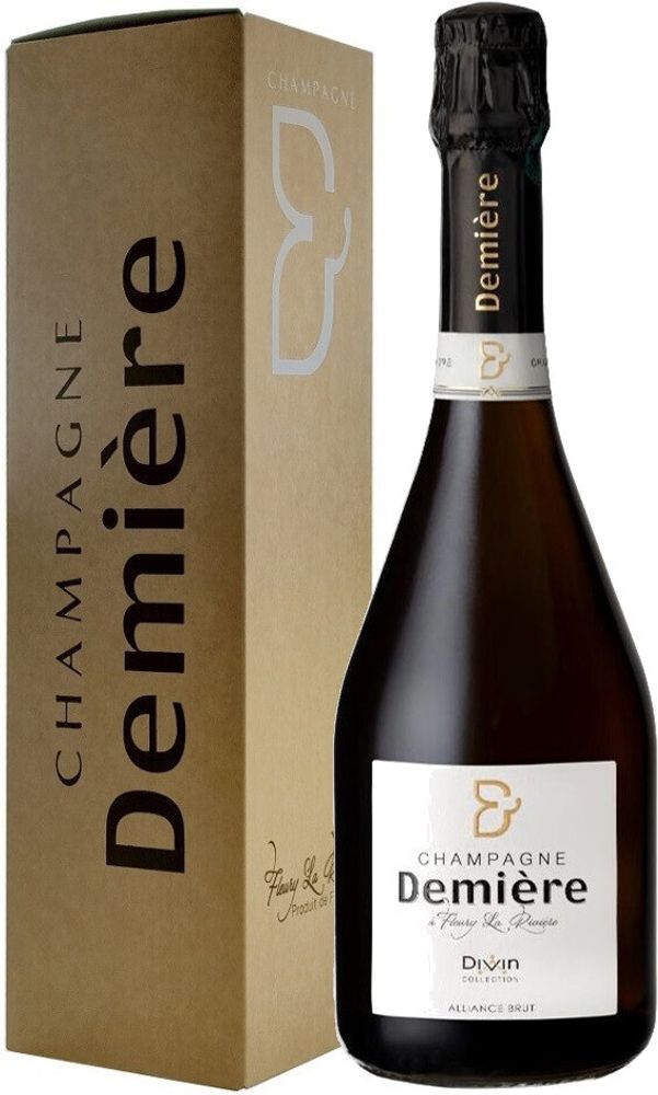 Шампанское Demiere Divin Alliance Brut в подарочной упаковке, 0,75 л.