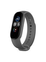 Сменный ремешок MI Band 5 серый Zibelino