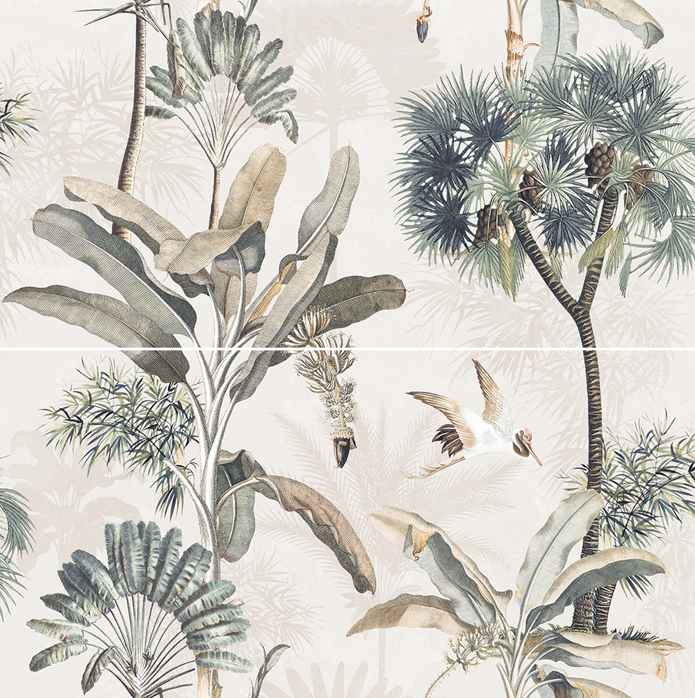 Керамогранит, LB Ceramics, Экзюпери, 600x600 мм, Многоцветный, Матовая, Плоская