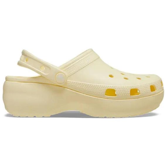 Crocs Classic Platform Clog 'Cream Yellow'