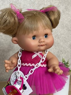 Пупс Nines 26см PEPOTE с закрывающими глазками (N804B7)