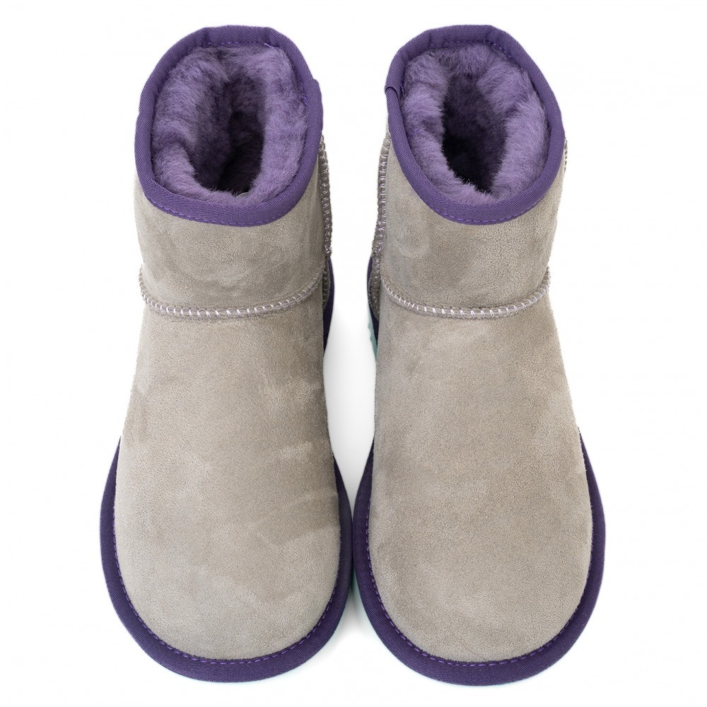 Ugg Classic Mini II Grey-Aqua