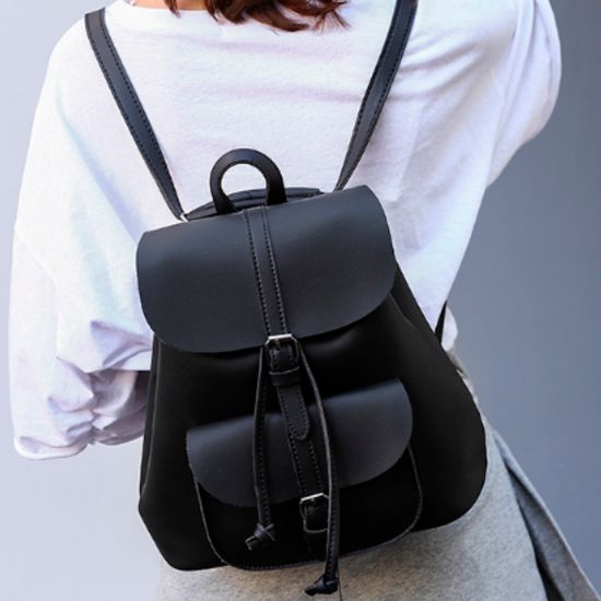 Рюкзак женский из экокожи Торба 3.0. Черный