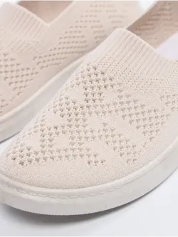 Мокасины летние текстильные