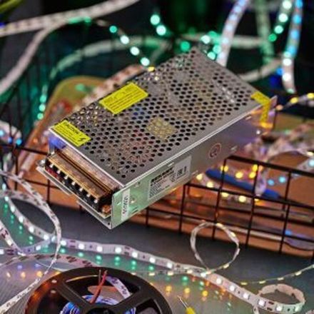 Источник питания 220 V AC/24 V DC 6,25 A 150 W с разъемами под винт, без влагозащиты (IP23)