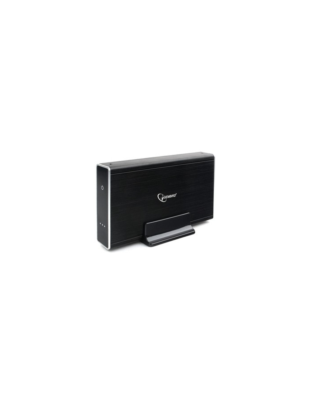 Gembird EE3-U3S-80 Внешний корпус 3.5" чёрный, USB 3.0, SATA, HDD/SSD, до 2 Тб, алюминий