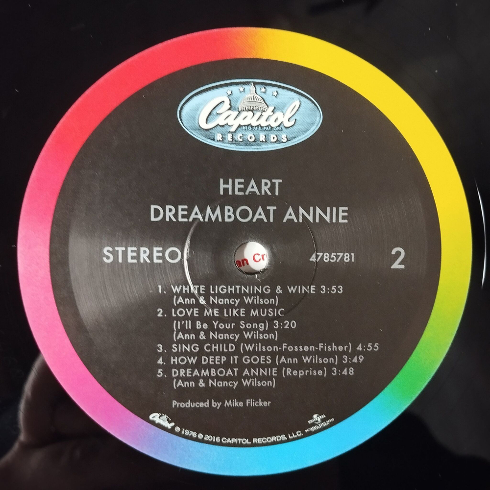 Винтажная виниловая пластинка LP Heart Dreamboat Annie (EU 2016)