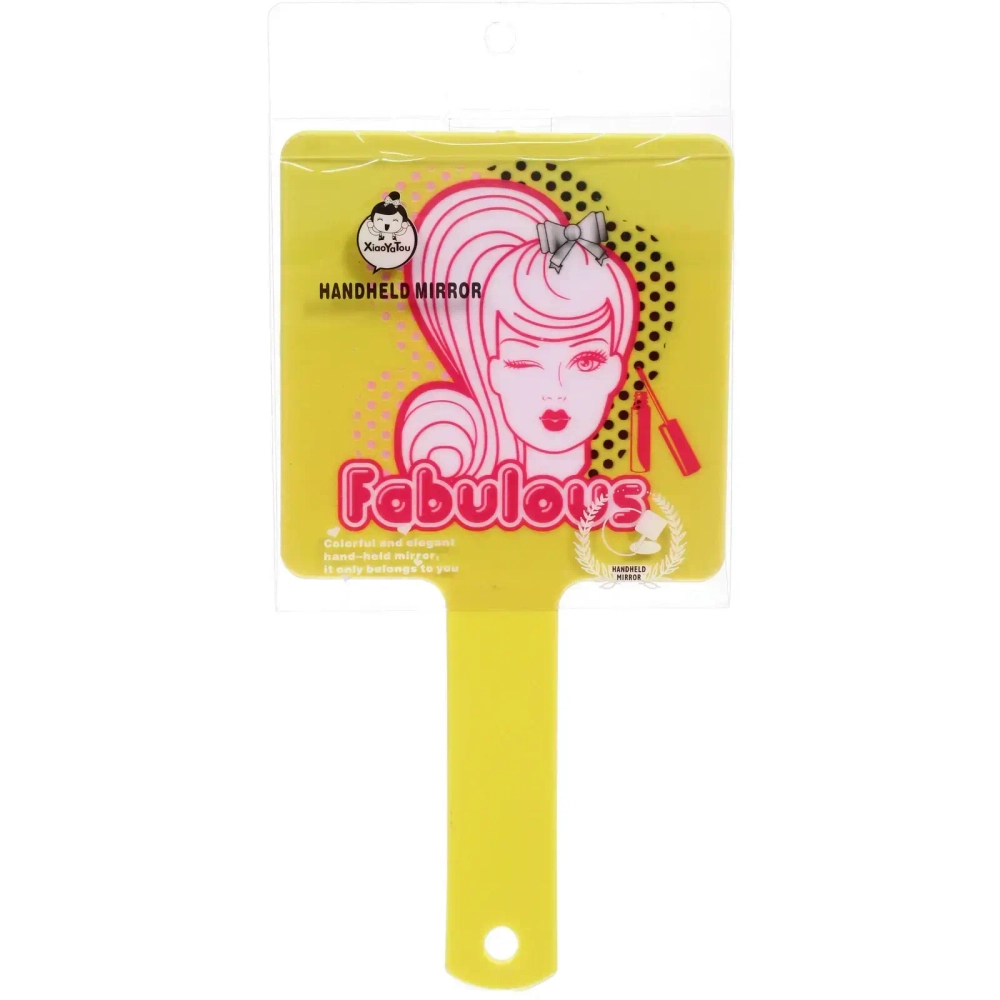 Зеркало косметическое «ИМАНИ - ФОРТУНА», микс 4 дизайна, 23,4*12см (PVC подвес)