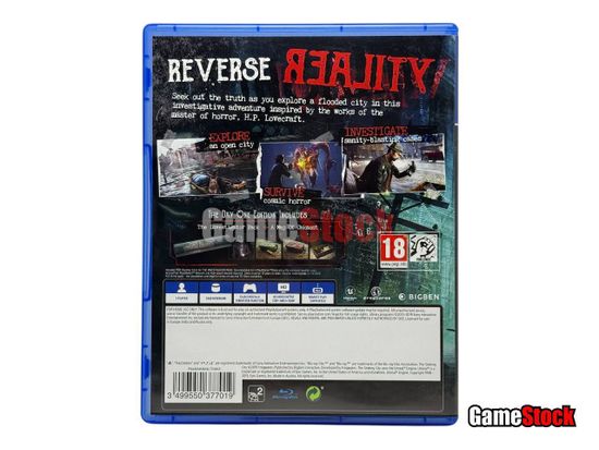 PS4 The Sinking City (Б/У, Полностью на русском языке, CUSA-13152)