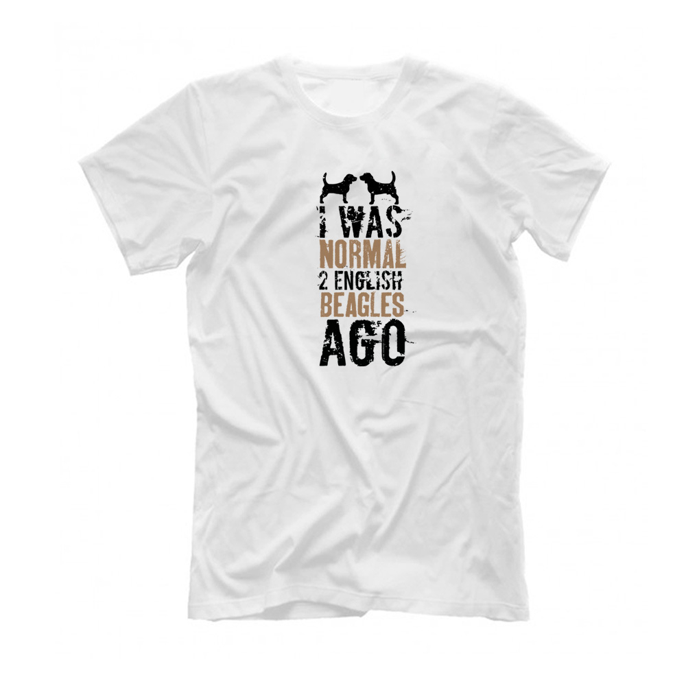 Футболка "2 Бигля назад"