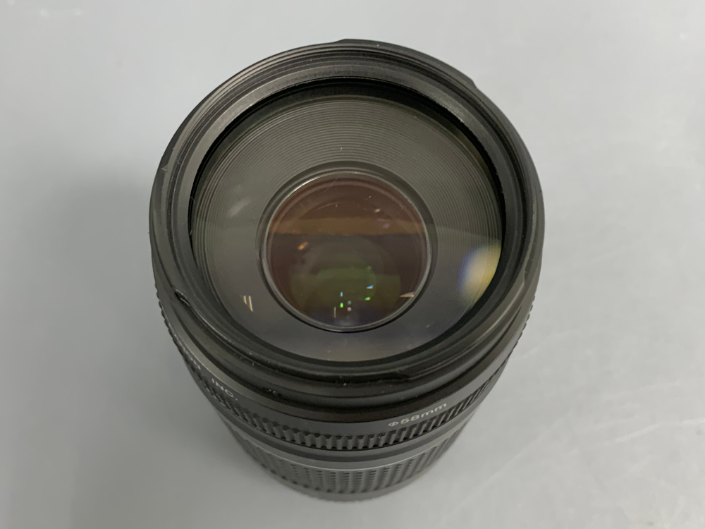 Canon EF 75-300mm 4-5.6 III царапина на линзе