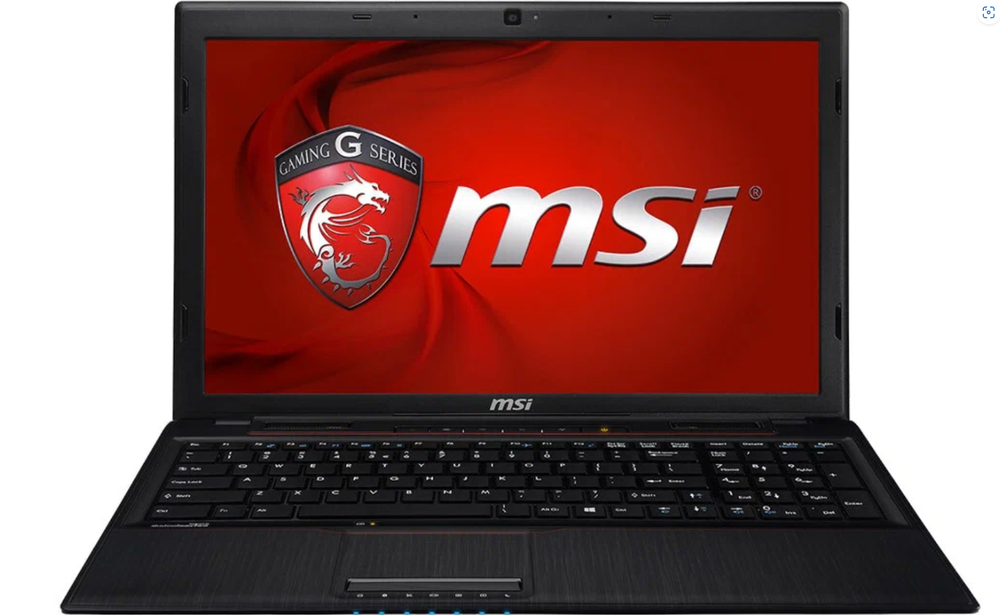15.6` Ноутбук MSI MS-16GF (1920x1080, Intel Core i7-4710MQ, RAM 8ГБ, SSD 128ГБ, Nvidia GeForce GTX 860M, Windows 10 Pro)