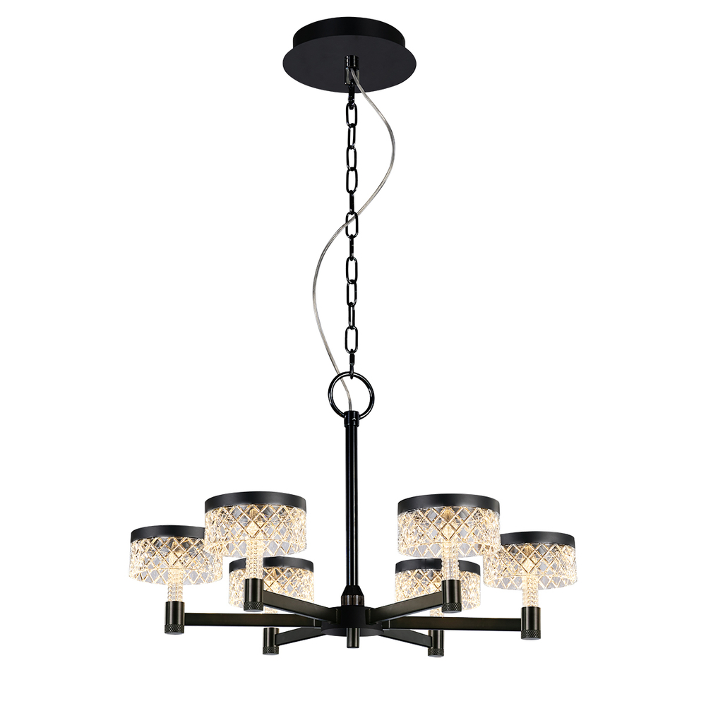 Люстра MD21020075-6A matt black