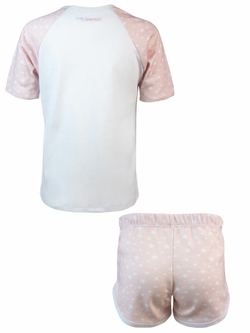 Пижама с шортами (розовый)