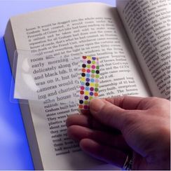 Əlfəcin \ Закладки \ Bookmark Flexible Magnifier Wallet Size Dots