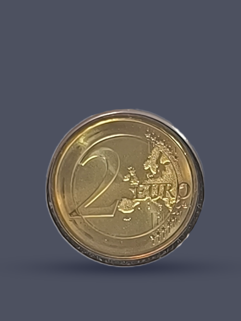 Монета 2 евро 2018 "100 лет со дня рождения Гельмута Шмидта"