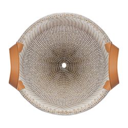 Корзина для хранения Sustainable collection, Ø27х25 см, бежевая