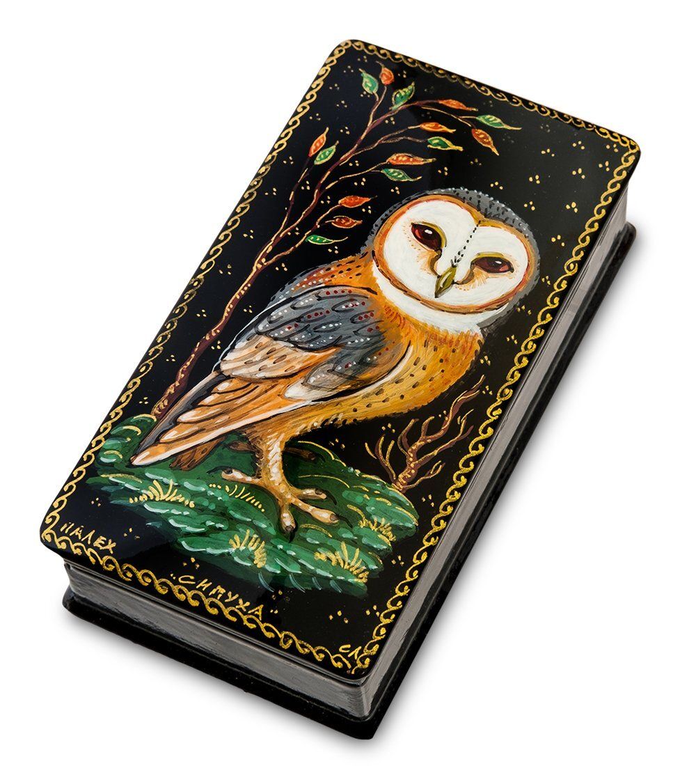 Народные промыслы ШК-95/12 Шкатулка «Сипуха»